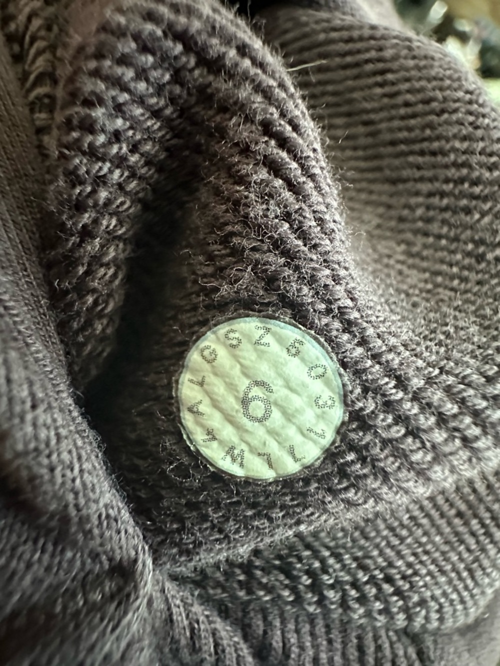 Lululemon Press Pause Jacket Pelt Purple Size 6 GUC Cozy Athleisure - Picture 8 of 8